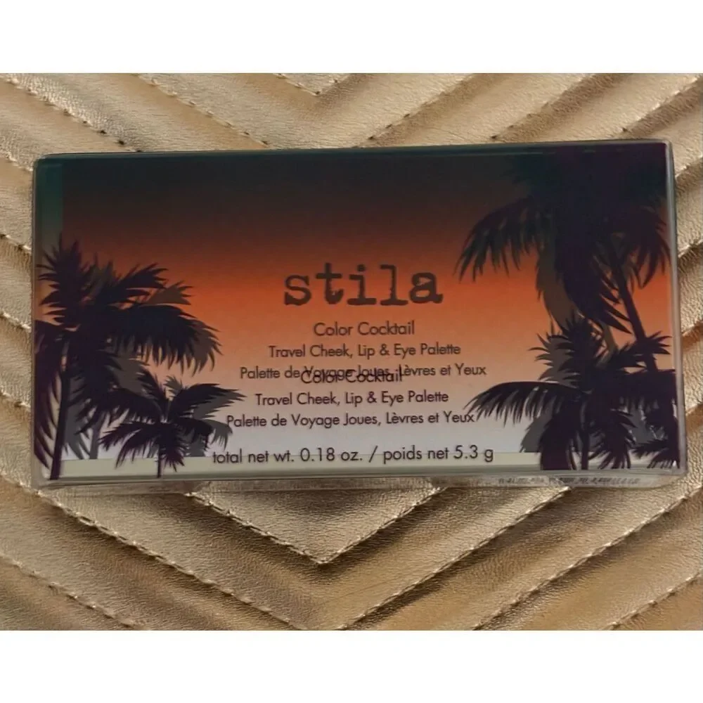 STILA - NWT 🎉HP🎉 Color Cocktail Travel Cheek Lip & Eye Palette/